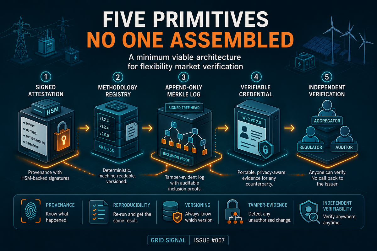 Five Primitives No One Assembled