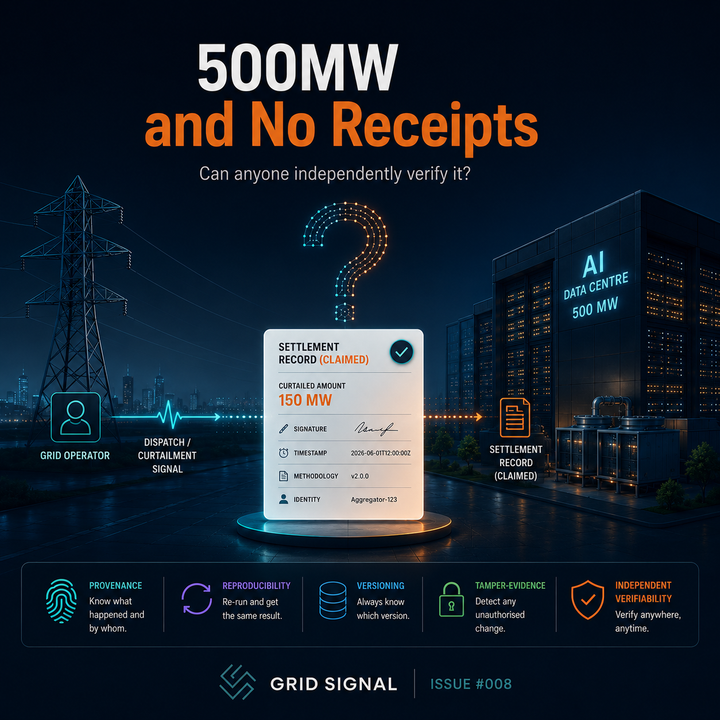 500MW and No Receipts
